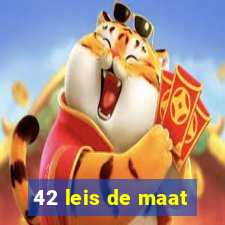 42 leis de maat