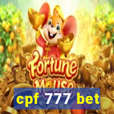 cpf 777 bet