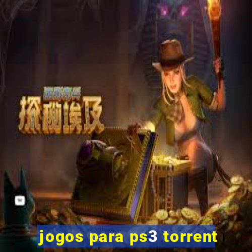 jogos para ps3 torrent