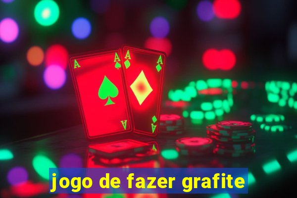 jogo de fazer grafite