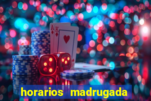 horarios madrugada fortune tiger