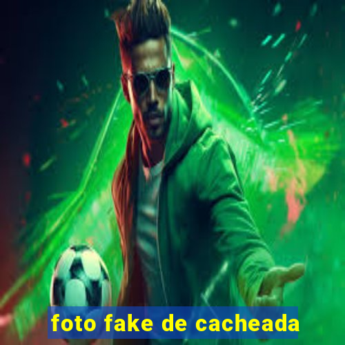 foto fake de cacheada