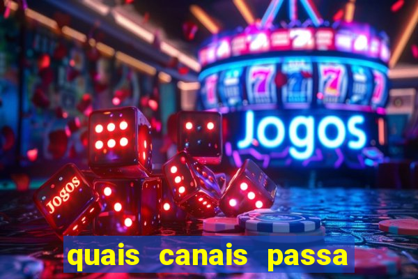 quais canais passa o jogo do inter hoje