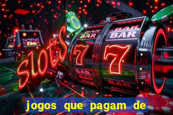 jogos que pagam de verdade no pix 2024