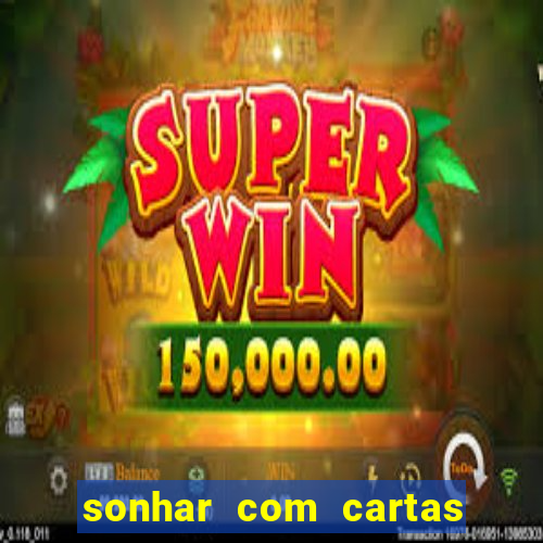 sonhar com cartas de baralho no chao