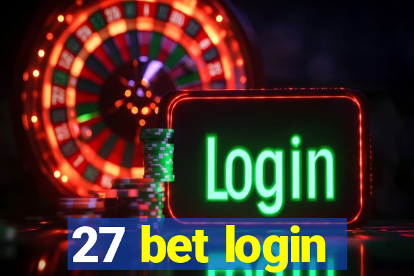 27 bet login