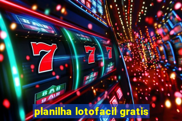 planilha lotofacil gratis