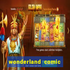 wonderland comic studio alphabet